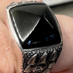 David Yurman Black Onyx Ring